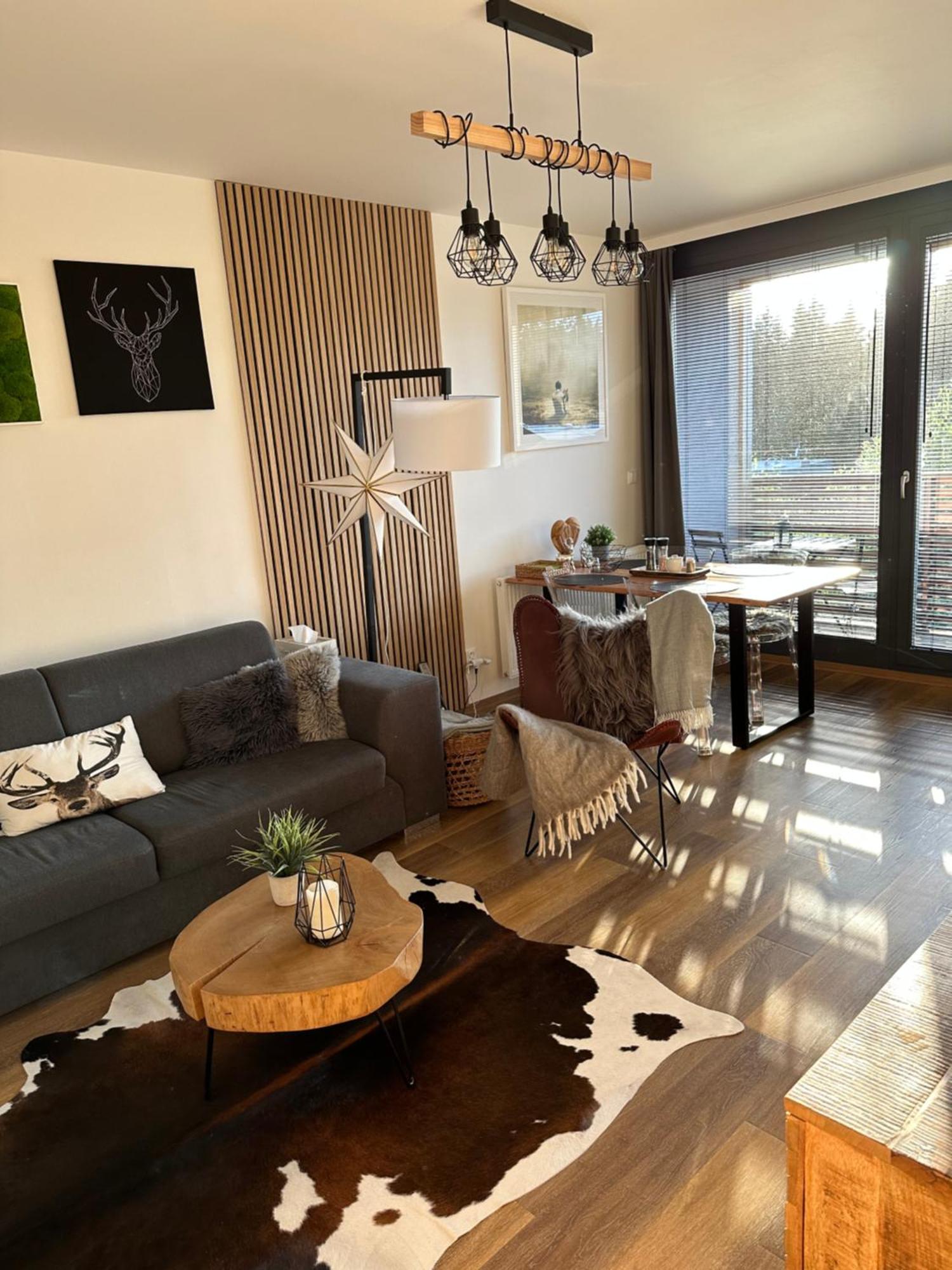 U Jelena Harrachov - Rodinny Apartman U Lesa S Garazi ภายนอก รูปภาพ