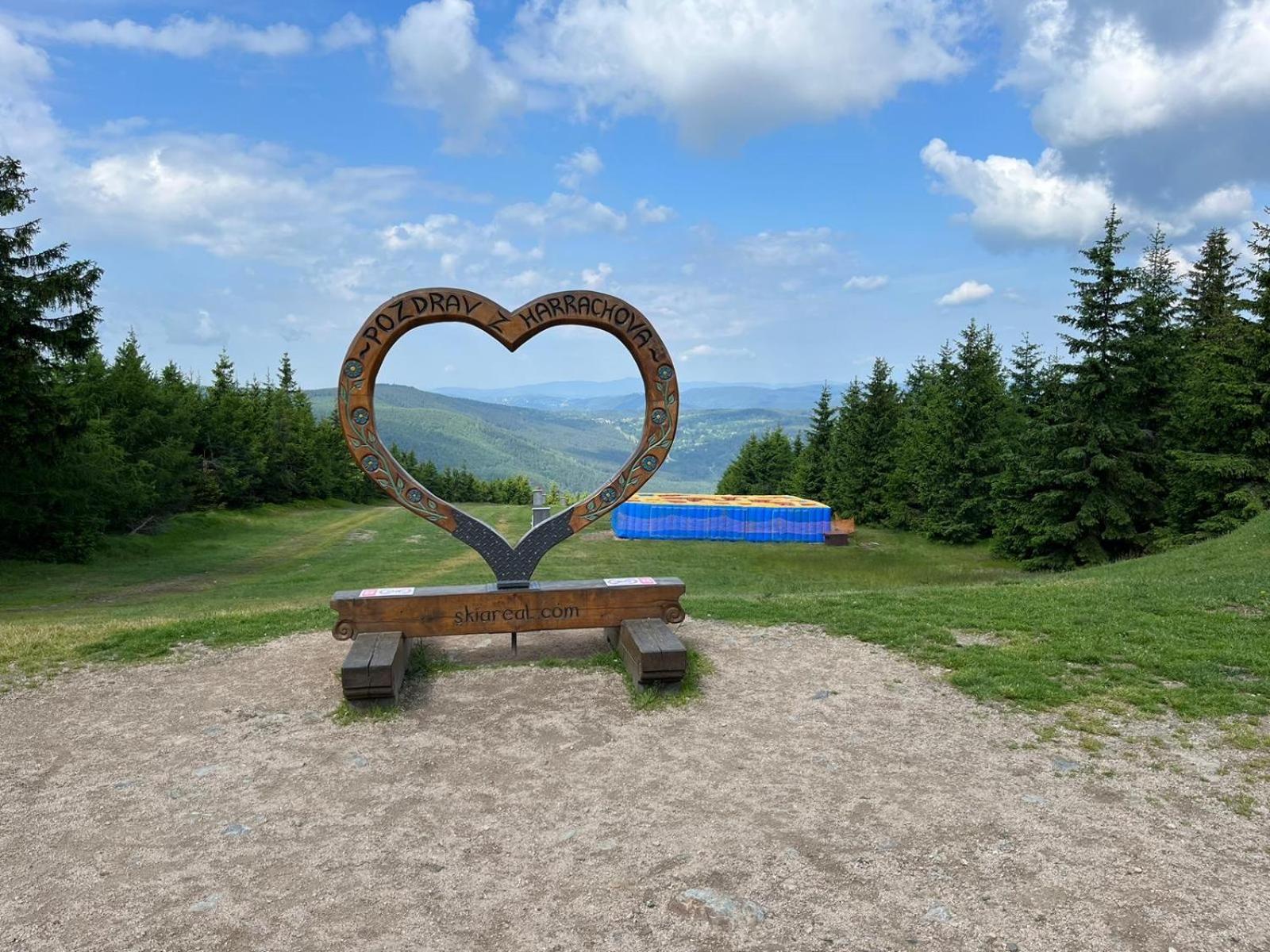 U Jelena Harrachov - Rodinny Apartman U Lesa S Garazi ภายนอก รูปภาพ